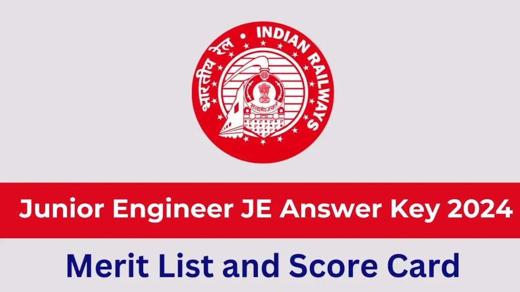 Railway RRB Junior Engineer JE Answer Key 2024