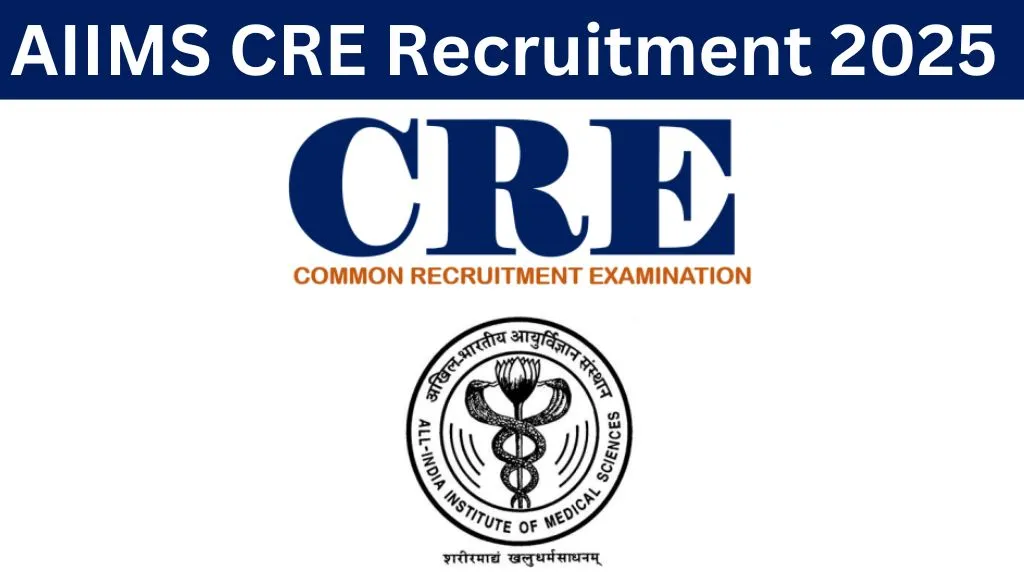 AIIMS CRE Recruitment 2025 Notification