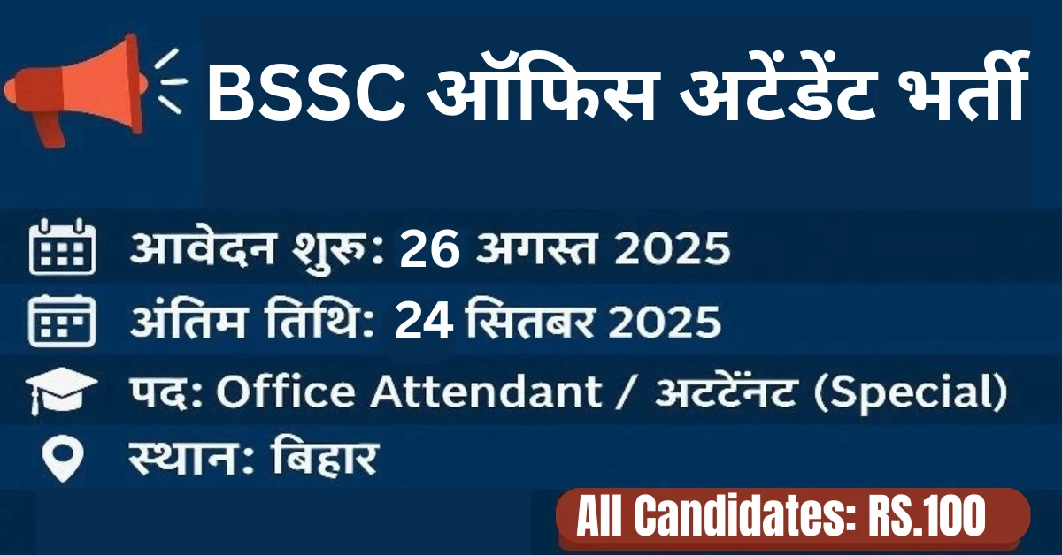 Bihar Graduation Scholarship 2025 Online Apply