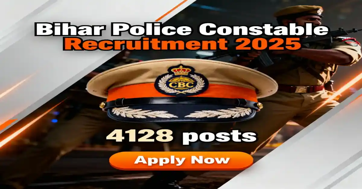 Bihar Police CSBC Constable Online Form 2025