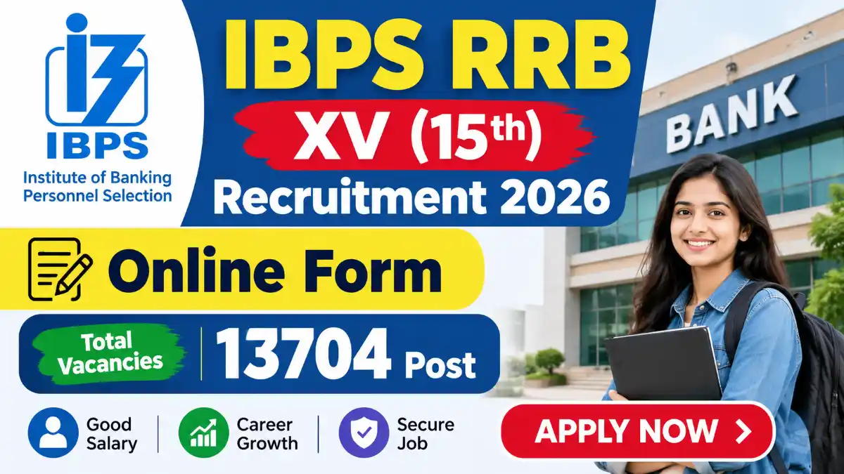 IBPS RRB XV 15th Recruitment 2026 Online Form