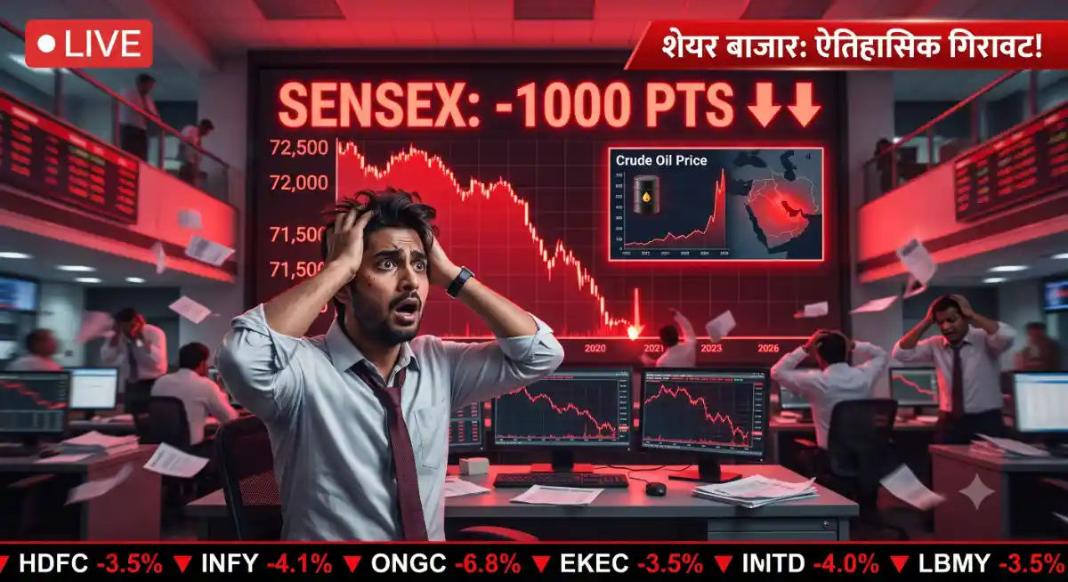 Stock Market Crash Today LIVE